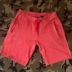 Men's Red Armani Exchange Casual Shorts